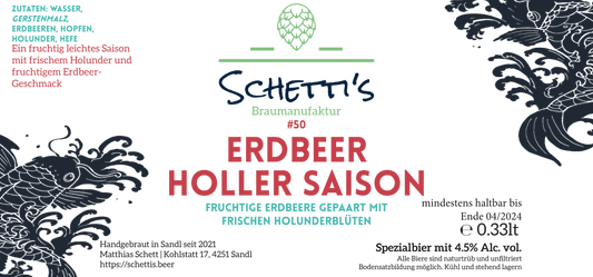 Erdbeer Holunder Saison