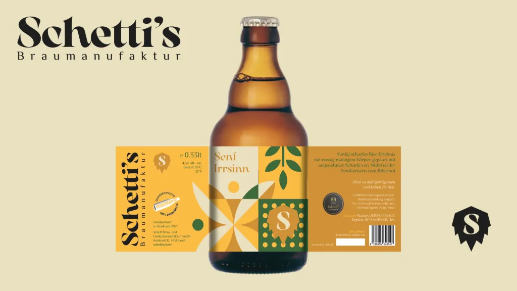 Senf Irrsinn - 330ml Flasche